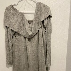 Plus Size Gray Bodycon Dress 1x